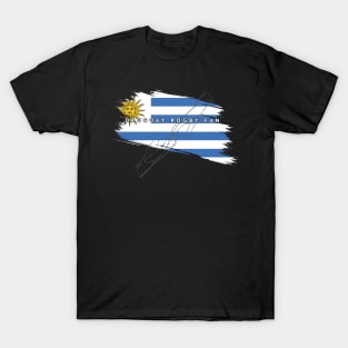 Minimalist Rugby Part 3 #021 - Uruguay Rugby Fan T-Shirt